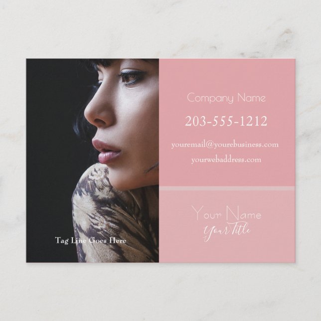 Carte postale publicitaire professionnelle - HAMby (Devant)