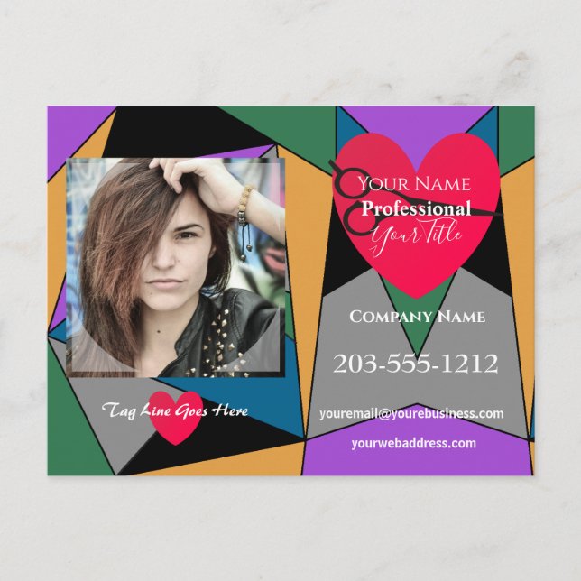 Carte postale publicitaire professionnelle - HAMby (Devant)