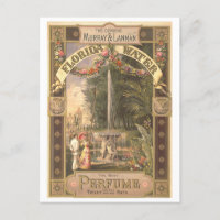 Publicité ancienne pour le parfum Florida Water