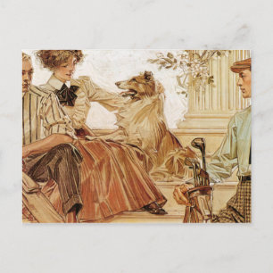 Carte Postale Publicité pour Arrow Collar, 1910 par Leyendecker