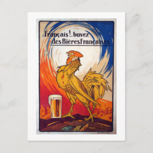 Carte Postale Publicité vintage de bière
