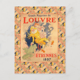 Carte Postale Publicité vintage, Grands Magazins de Louvre
