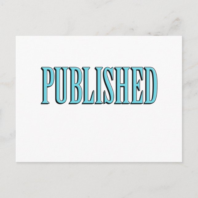 Carte Postale Publié (Devant)