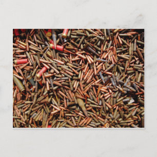 Carte Postale Puces, munitions