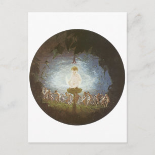 Carte Postale Puck Print par Richard Dadd