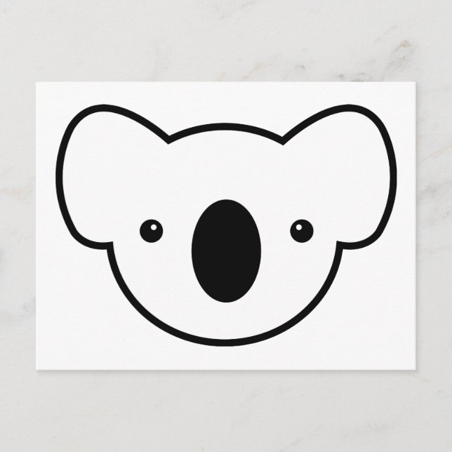 Carte Postale Pudding le koala (Devant)