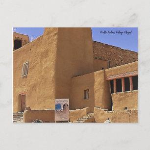 Carte Postale Pueblo Indian Village Chapelle