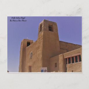 Carte Postale Pueblo Indian Village Chapelle