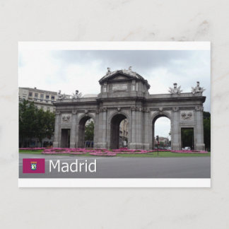 Carte Postale Puerta de Alcalá, Madrid