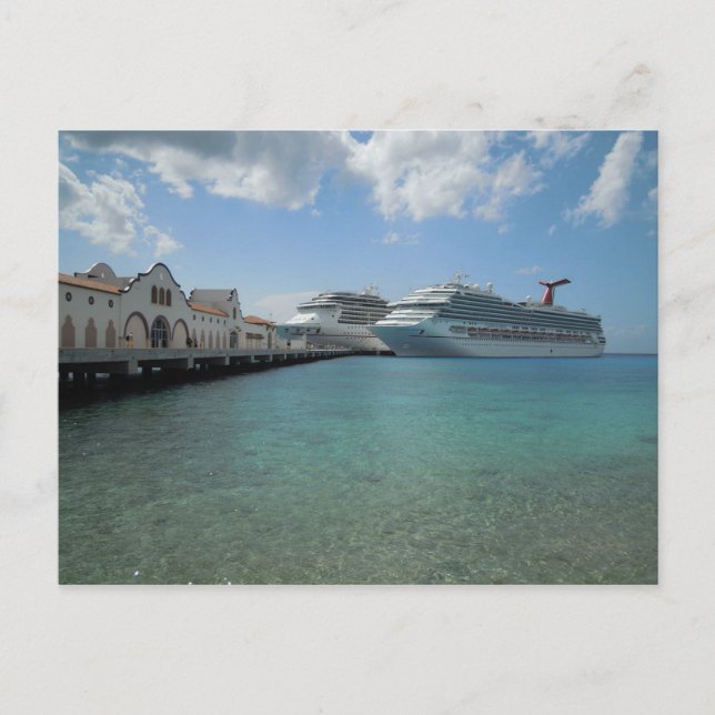 Carte postale Puerta Maya pier, Cozumel, Mexique (Devant)