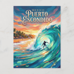 Carte Postale Puerto Escondido Mexique