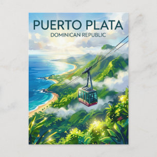 Carte Postale Puerto Plata République dominicale