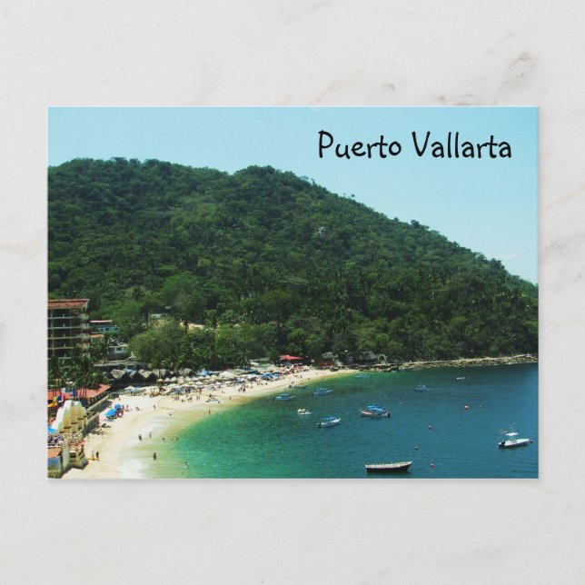 Carte Postale Puerto Vallarta, Mexique (Devant)