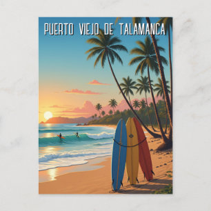 Carte Postale Puerto Viejo de Talamanca Costa Rica Voyage