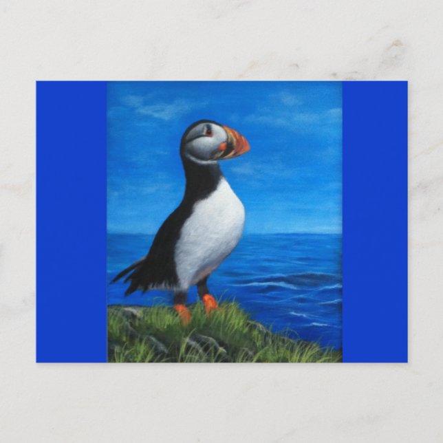 Carte Postale Puffin de l'Atlantique (Devant)