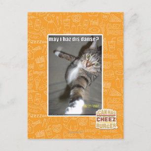 Carte Postale Puis-je avoir dis danse ?