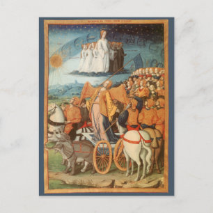 Carte Postale Puissance astronomique céleste vintage des cieux