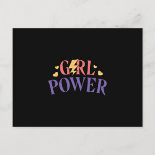 Carte Postale Puissance des filles