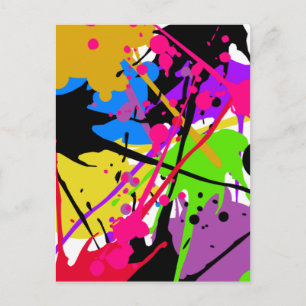 Carte Postale Puissance des graffitis