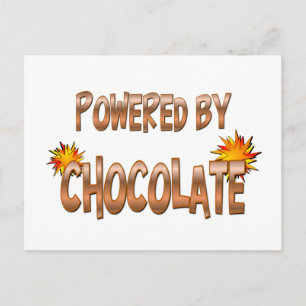 Carte Postale Puissance du chocolat
