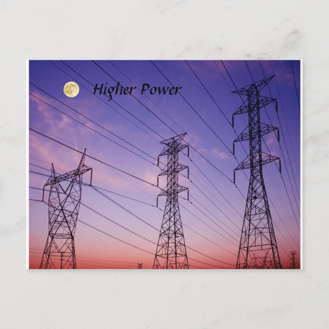 Carte Postale Puissance supérieure 3 (Devant)