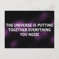 Puissant devis Purple Universe Imprimer