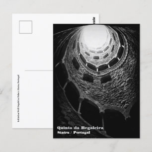 Carte Postale Puits d'initiation Palais de Regaleira, Sintra, Po