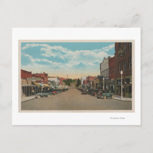 Carte Postale Pullman, WAView de Main StreetPullman, WA