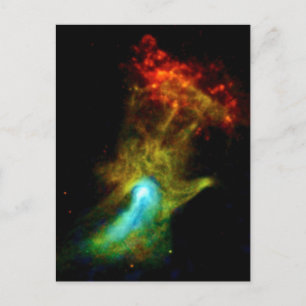 Carte Postale Pulsar B1509 - Main de Dieu X-Ray Nebula NASA Phot
