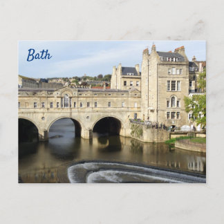 Carte Postale Pulteney Bridge et River Avon, Bath, Angleterre