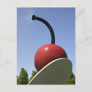 Carte Postale Pulvérisateur de cuillères et cerises