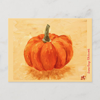 Carte Postale Pumkin for Autumn
