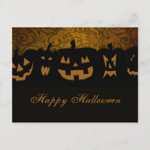 Carte Postale Pumpkin Halloween