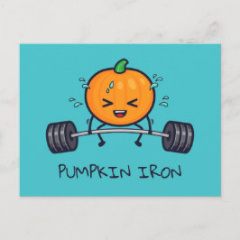 Carte Postale Pun de fer Citrouille