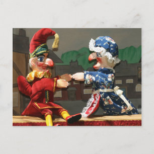 Carte Postale Punch et Judy