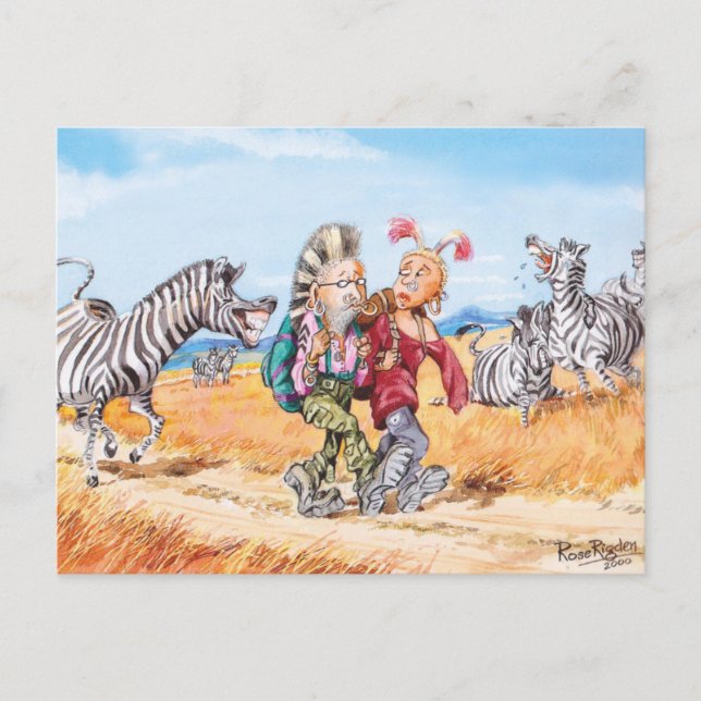 Carte Postale Punk (Devant)