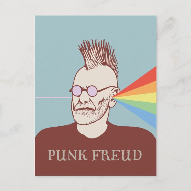 Carte Postale Punk Freud (Devant)