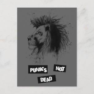 Carte Postale punks non morts