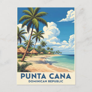 Carte Postale Punta cana beach paradis