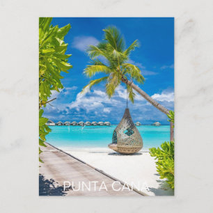Carte Postale Punta Cana République Dominicaine Travel Art Vinta