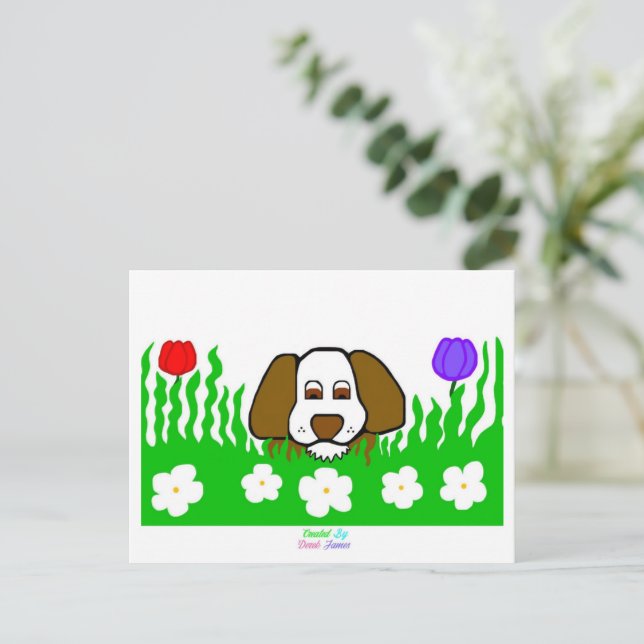 Carte postale Pup N Play (Debout devant)