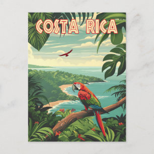 Carte Postale Pura Vida Salutations : Vinatage du Costa Rica