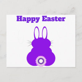 Carte Postale Purple Bunny Pâques