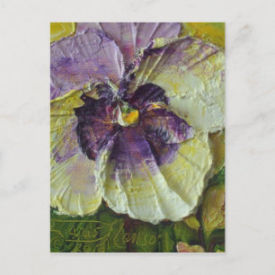 Carte postale Purple Pansy