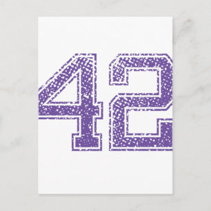 Carte Postale Purple Sports Jerzee Numéro 42.png