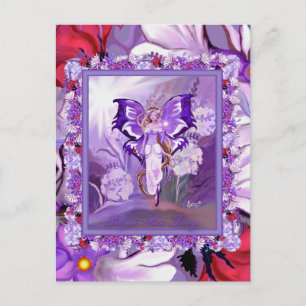 Carte postale Purple Sun Fairy