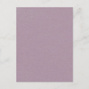 Carte Postale PurpleSolidPaper LIGHT MAUVE PURPLE SOLID COULEUR 