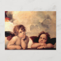 Carte postale Putti de Rafael