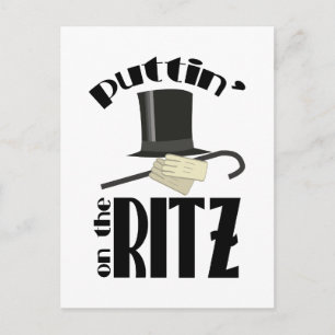 Carte Postale Puttin Ritz
