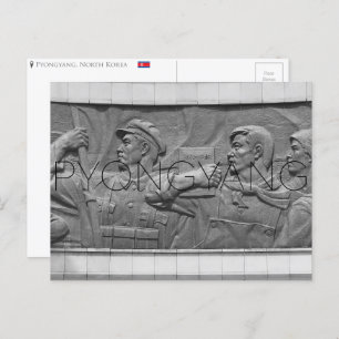Carte postale Pyongyang, Corée du Nord